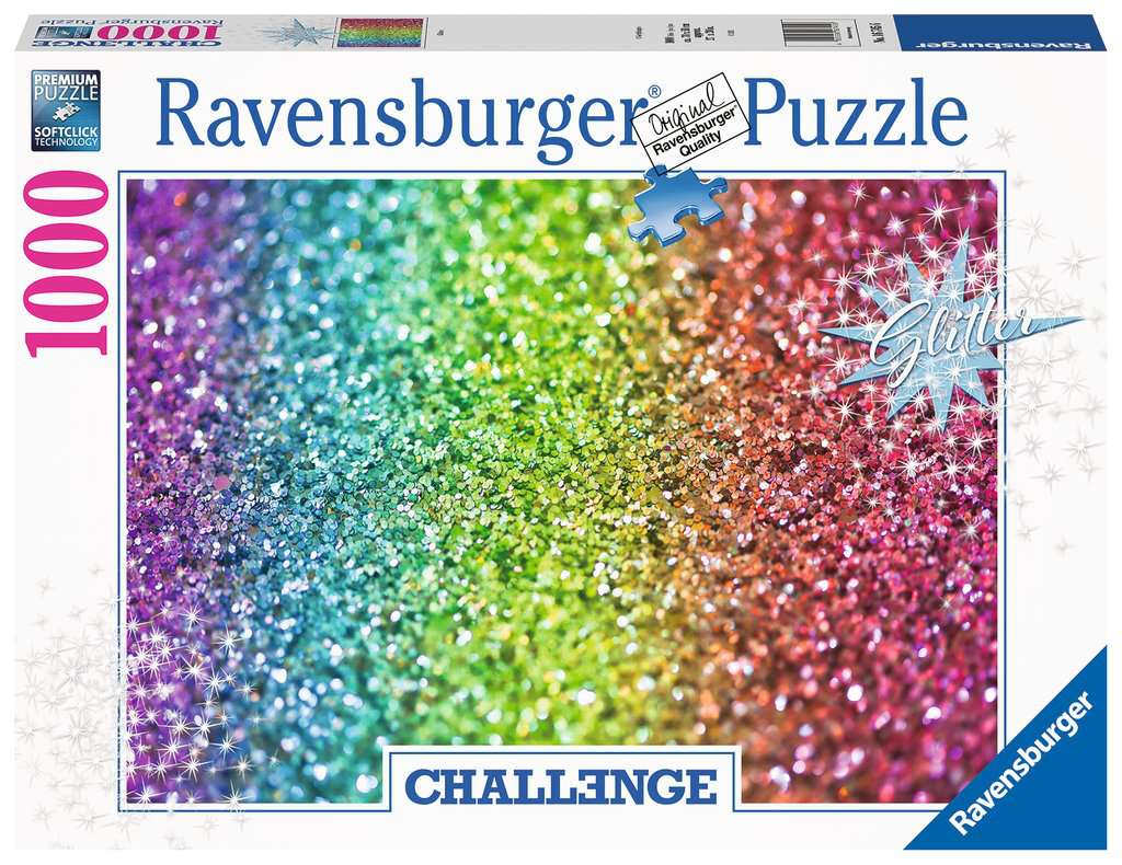 Ravensburger Puzzle 1000 Teile Challenge Glitter
