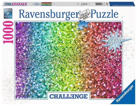 Ravensburger Puzzle 1000 Teile Challenge Glitter
