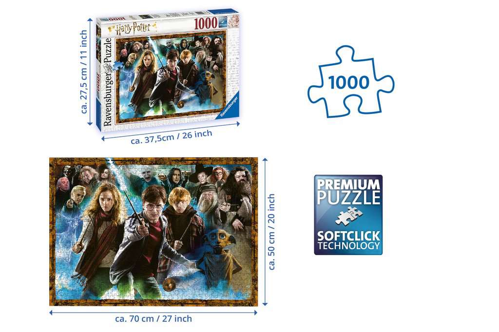 Ravensburger Puzzle 1000 Teile Der Zauberschüler Harry Potter