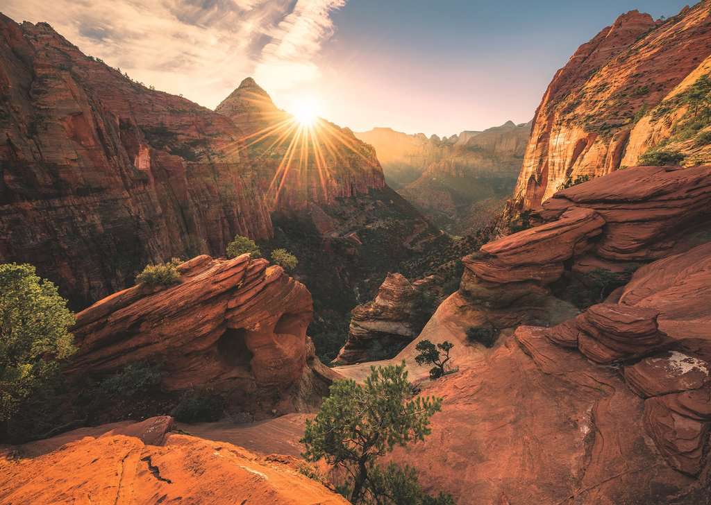 Ravensburger Puzzle 1000 Teile Zion Canyon USA