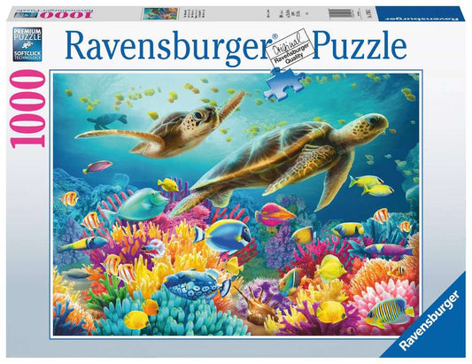 Ravensburger Puzzle 1000 Teile Blaue Unterwasserwelt