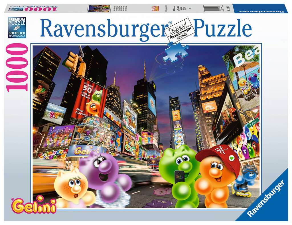 Ravensburger Puzzle 1000 Teile Gelini am Time Square