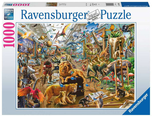 Ravensburger Puzzle 1000 Teile Chaos in der Galerie
