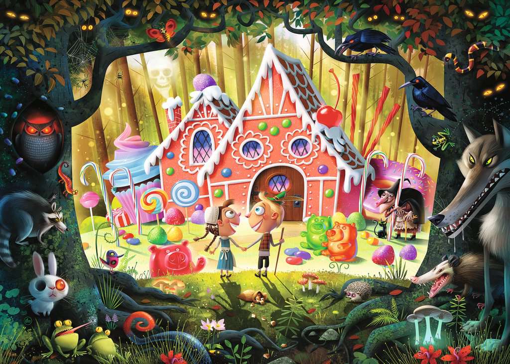 Ravensburger Puzzle 1000 Teile Hänsel und Gretel