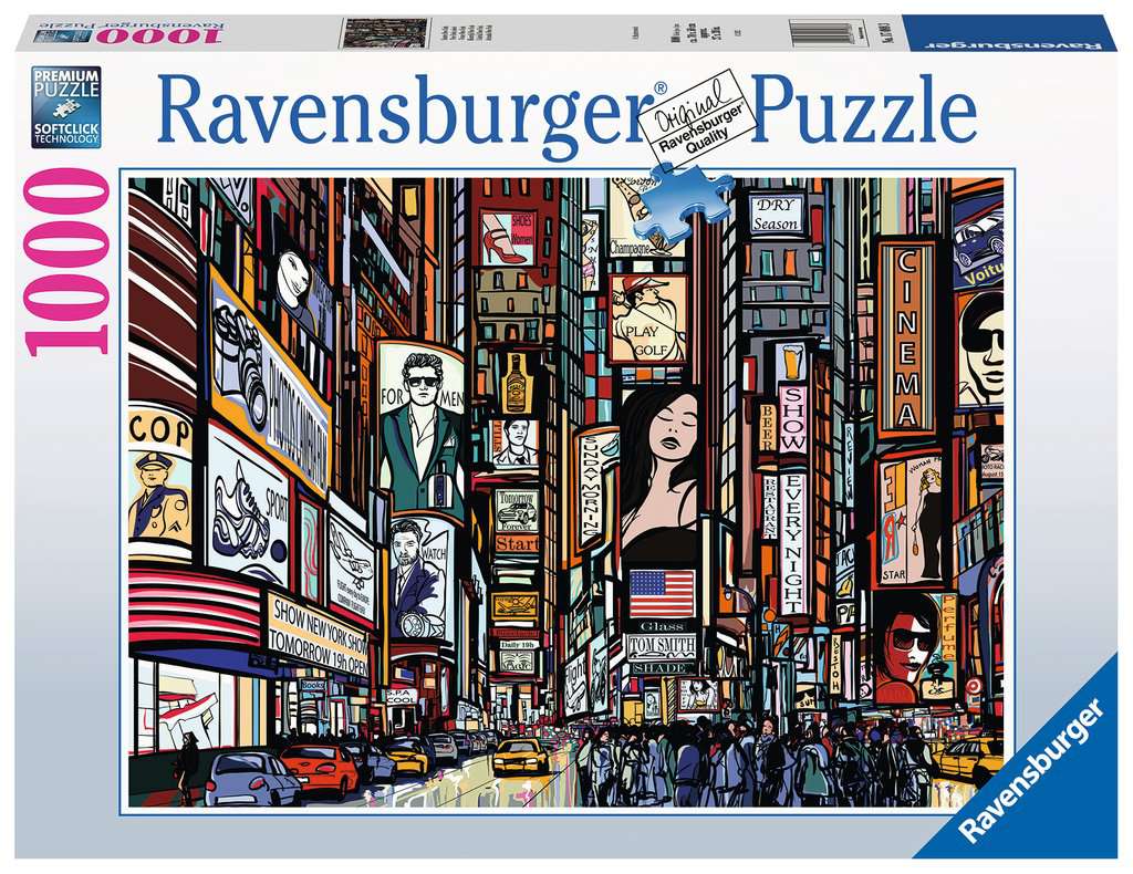 Ravensburger Puzzle 1000 Teile Buntes New York