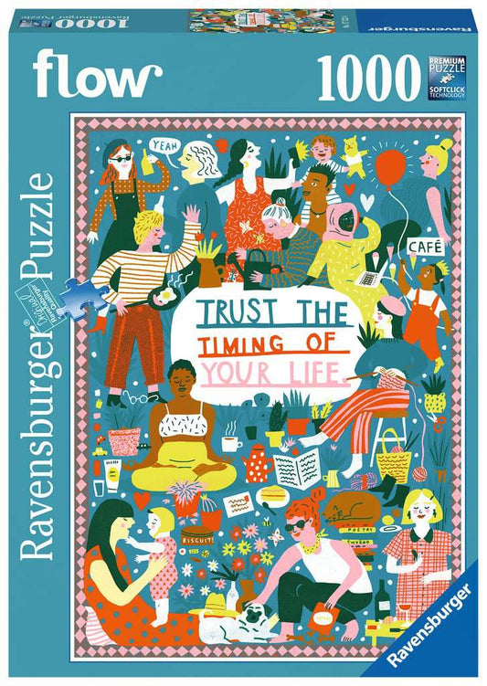 Ravensburger Puzzle 1000 Teile Trust Timing of your Life