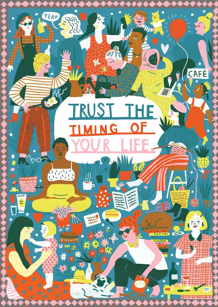 Ravensburger Puzzle 1000 Teile Trust Timing of your Life