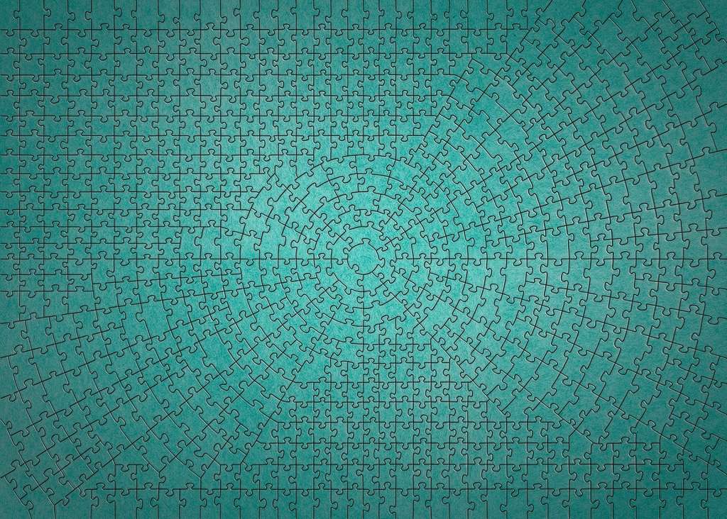 Ravensburger Puzzle 1000 Teile Krypt Metallic Mint