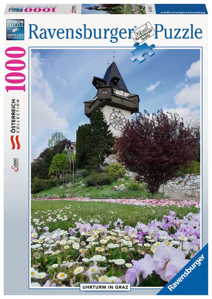 Ravensburger Puzzle 1000 Teile Uhrturm in Graz