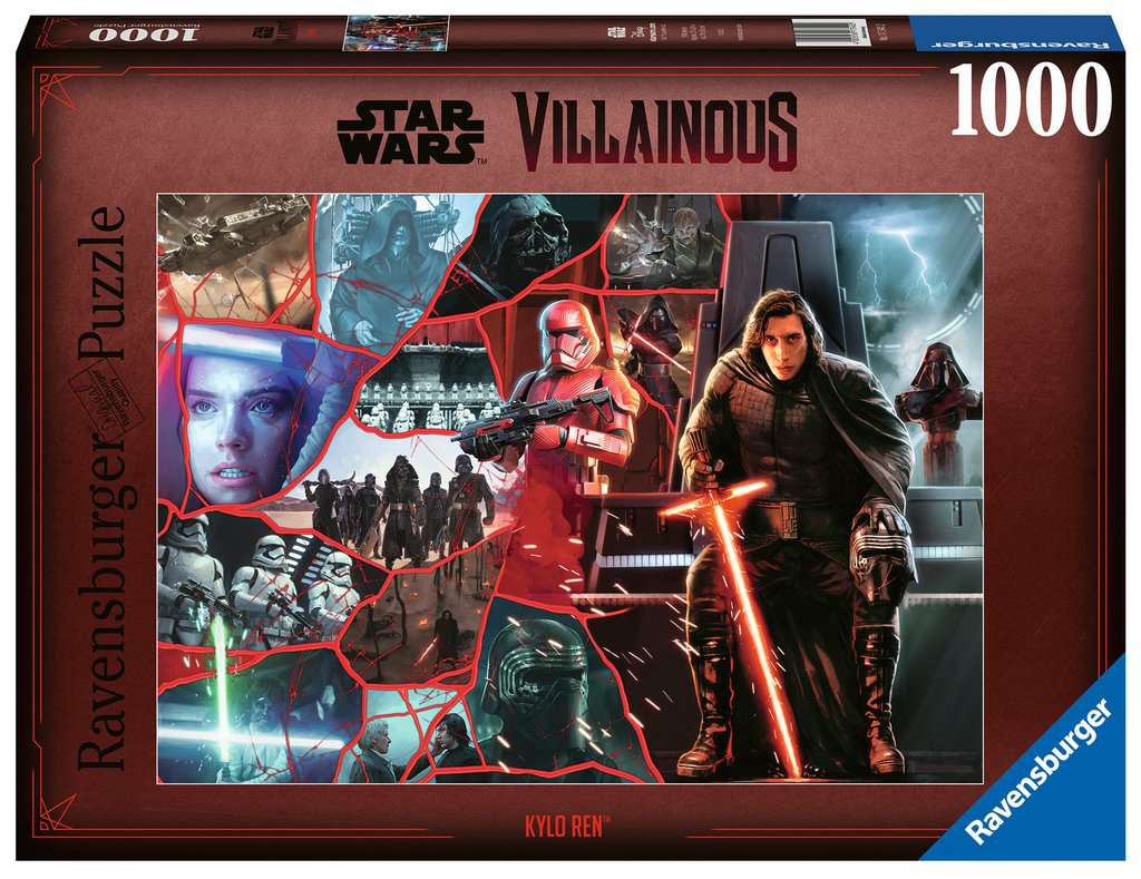 Ravensburger Puzzle 1000 Teile Star Wars Villainous: Kylo Ren