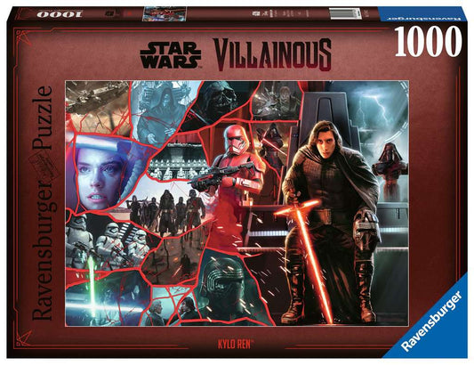 Ravensburger Puzzle 1000 Teile Star Wars Villainous: Kylo Ren