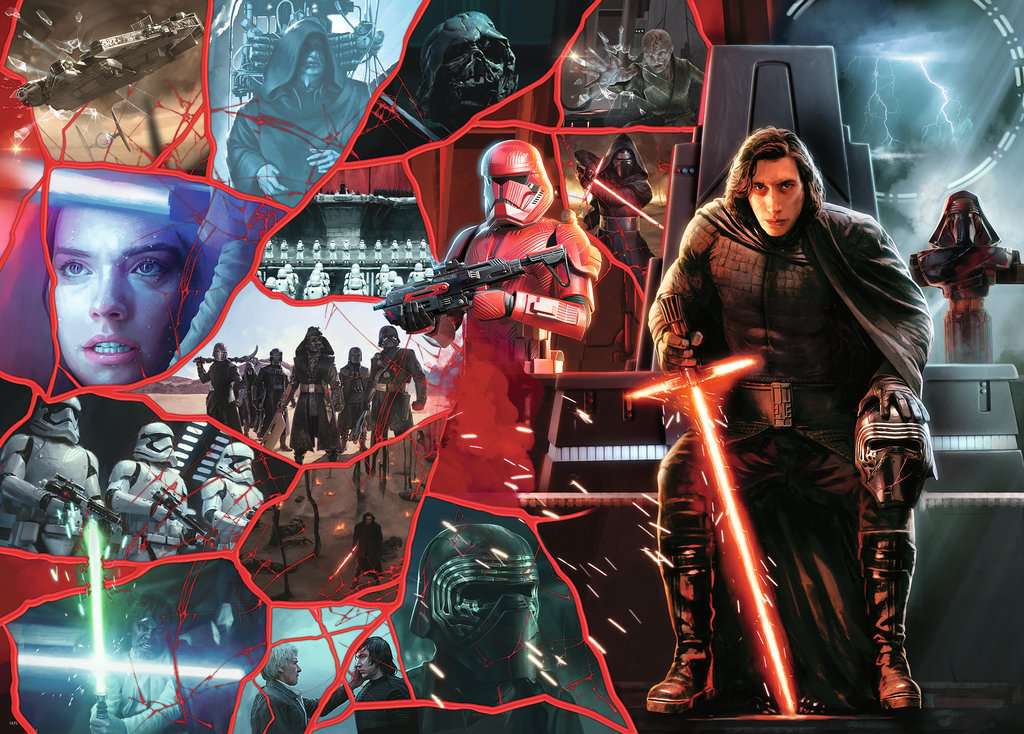 Ravensburger Puzzle 1000 Teile Star Wars Villainous: Kylo Ren