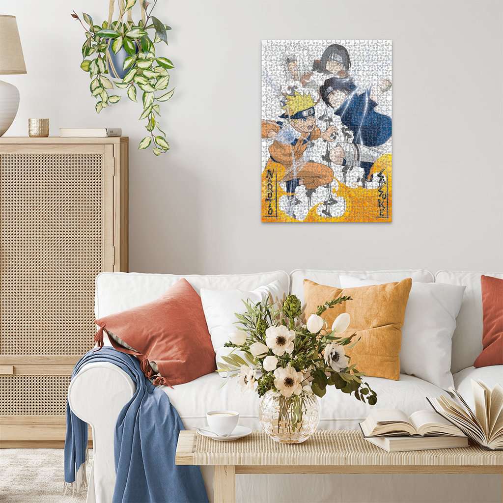 Ravensburger Puzzle 1000 Teile Naruto vs. Sasuke
