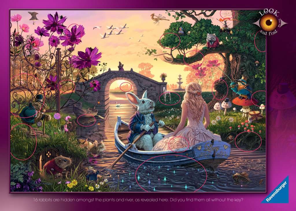 Ravensburger Puzzle 1000 Teile Wunderland