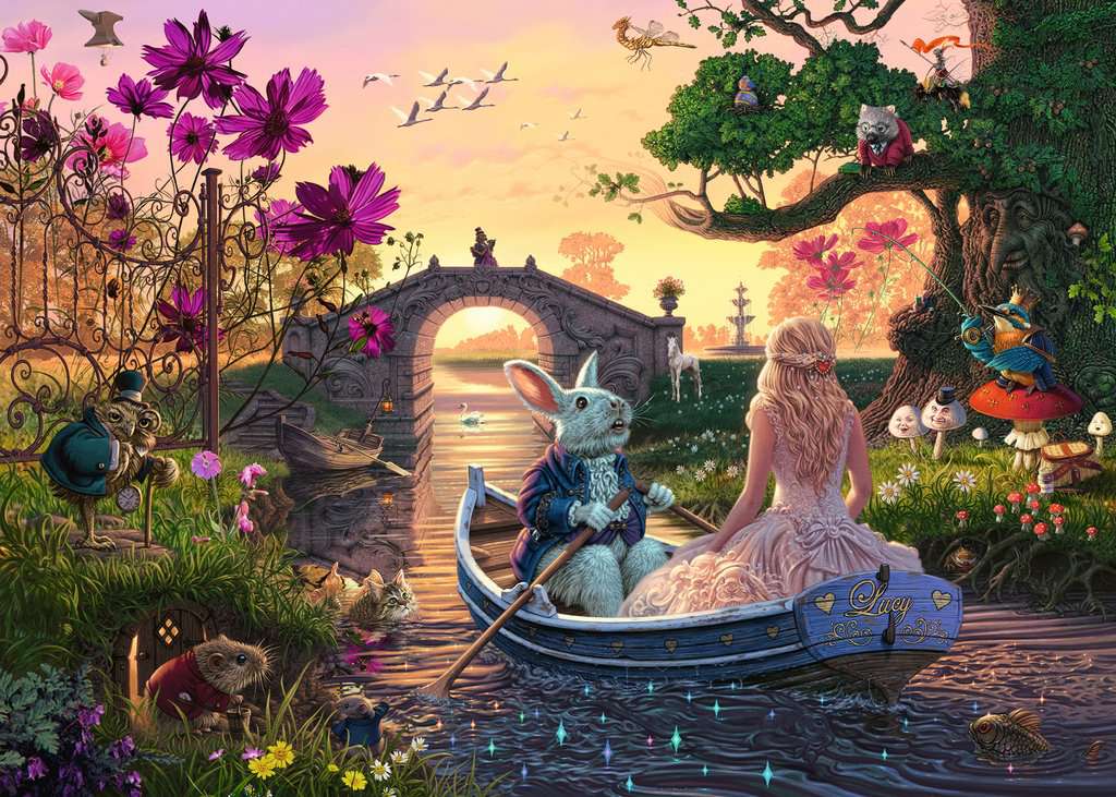 Ravensburger Puzzle 1000 Teile Wunderland