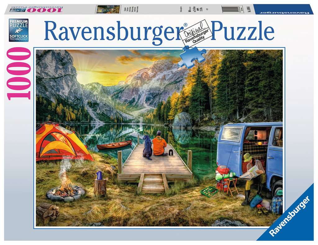 Ravensburger Puzzle 1000 Teile Campingurlaub