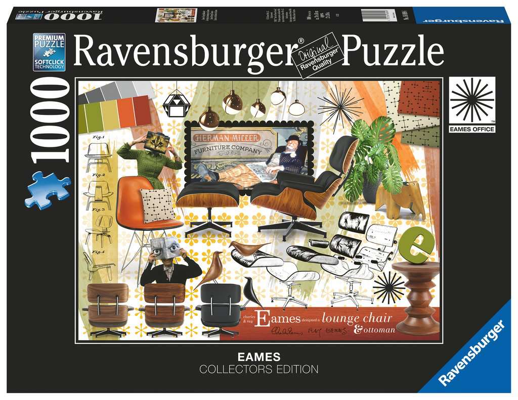 Ravensburger Puzzle 1000 Teile Eames Design Klassiker