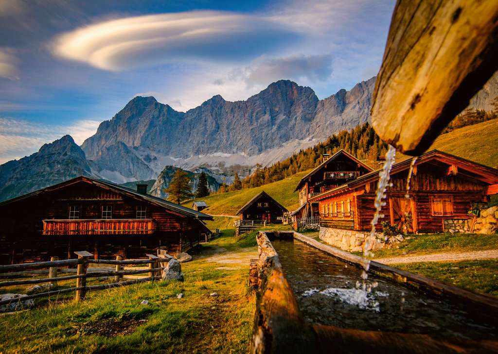 Ravensburger Puzzle 1000 Teile Neustattalm am Dachstein