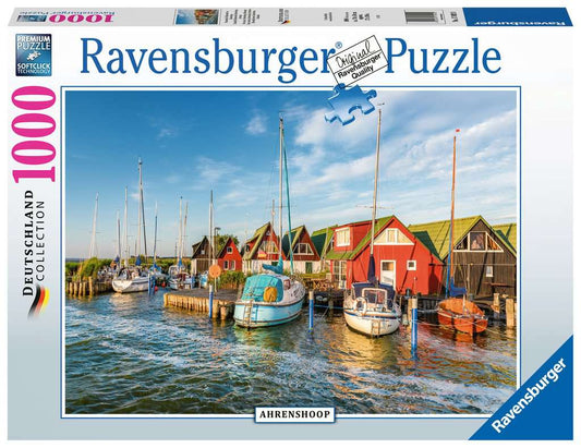 Ravensburger Puzzle 1000 Teile Romantische Hafenwelt von Ahrenshoop
