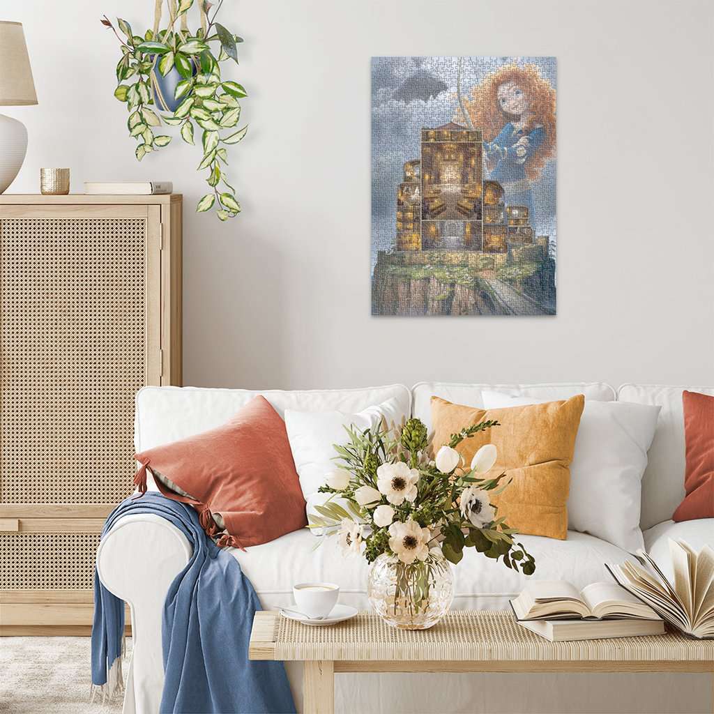 Ravensburger Puzzle 1000 Teile Disney Castles: Merida