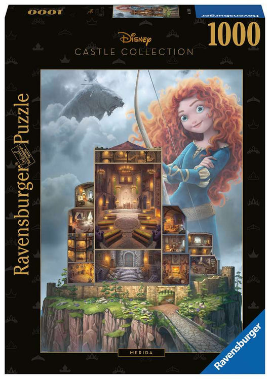 Ravensburger Puzzle 1000 Teile Disney Castles: Merida