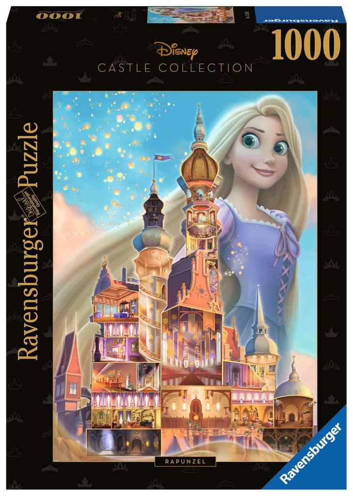 Ravensburger Puzzle 1000 Teile Disney Castles: Rapunzel