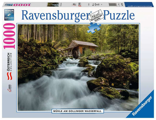 Ravensburger Puzzle 1000 Teile Mühle am Gollinger Wasserfall