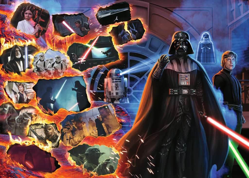 Ravensburger Puzzle 1000 Teile Star Wars Villainous: Darth Vader