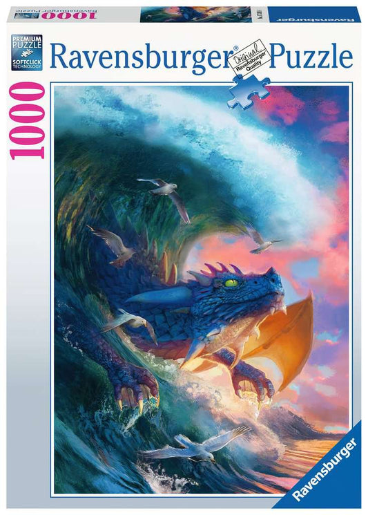 Ravensburger Puzzle 1000 Teile Drachenrennen