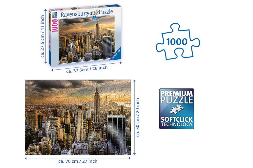 Ravensburger Puzzle 1000 Teile Großartiges New York