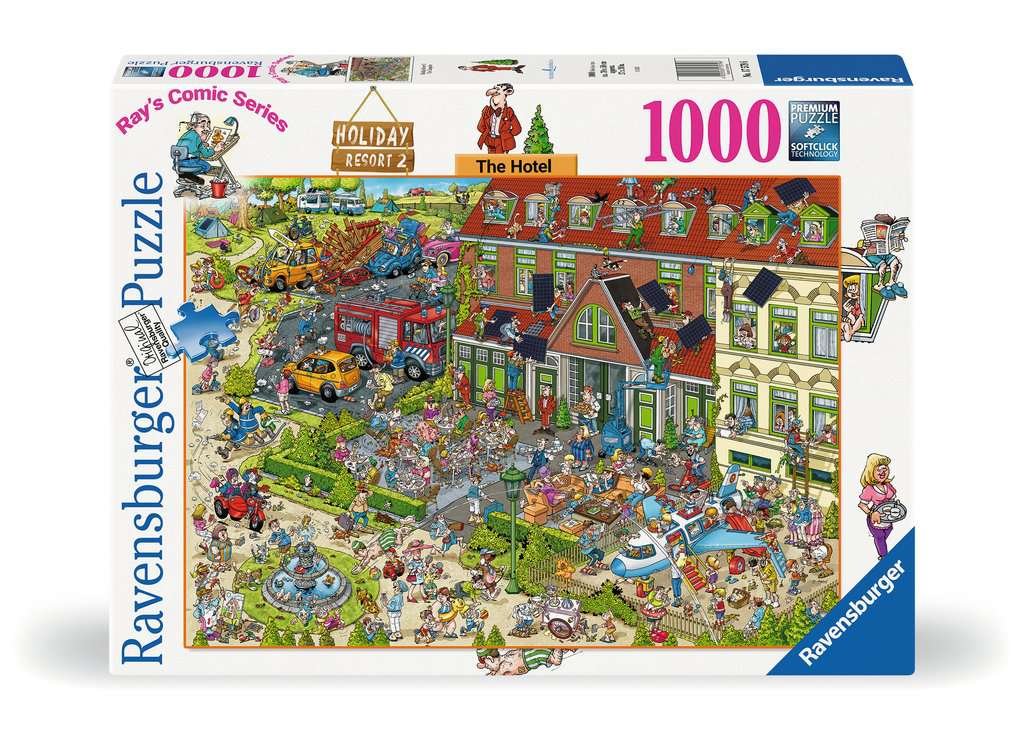 Ravensburger Puzzle 1000 Teile Holiday Resort 2 - The Hotel