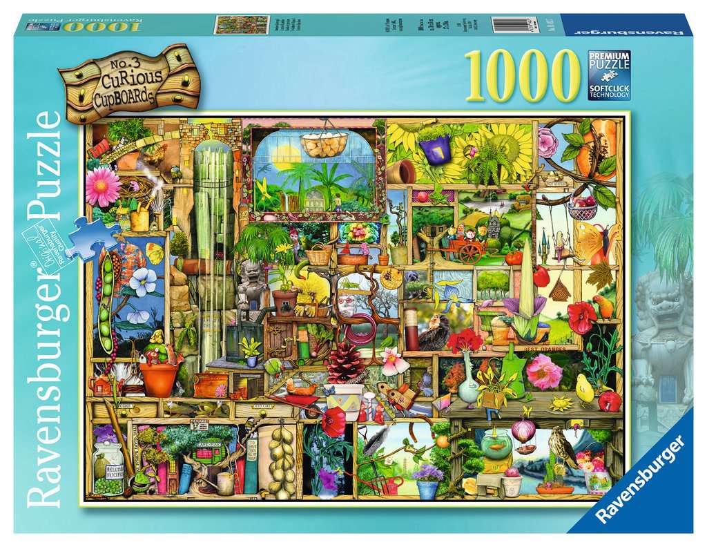 Ravensburger Puzzle 1000 Teile Grandioses Gartenregal