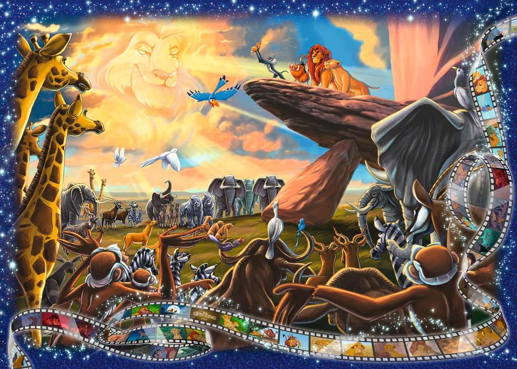 Ravensburger Puzzle 1000 Teile Der König der Löwen