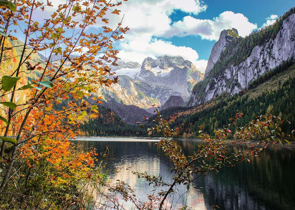 Ravensburger Puzzle 1000 Teile Vorderer Gosausee