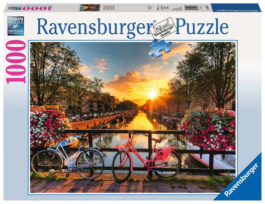 Ravensburger Puzzle 1000 Teile Fahrräder in Amsterdam