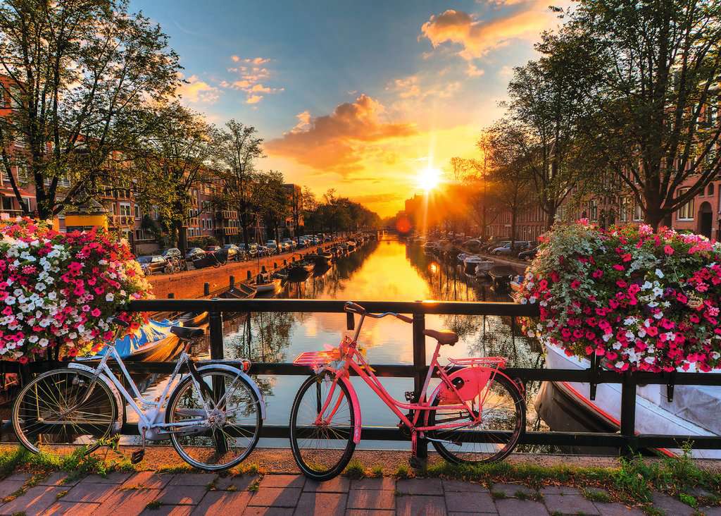 Ravensburger Puzzle 1000 Teile Fahrräder in Amsterdam