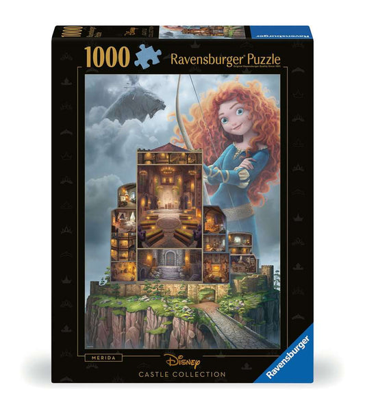 Ravensburger Puzzle 1000 Teile Disney Castles: Merida