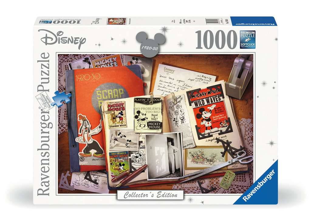 Ravensburger Puzzle 1000 Teile 1930 Mickey Anniversary