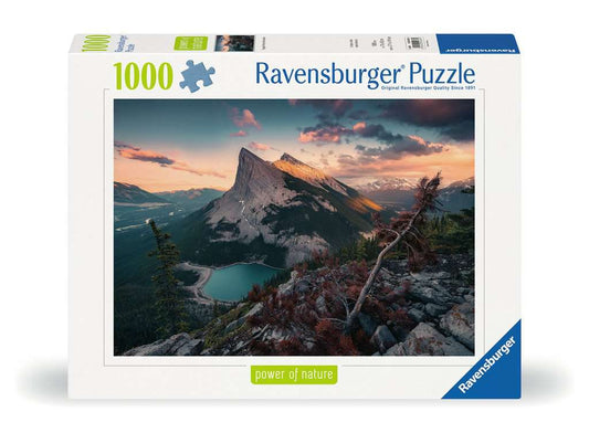 Ravensburger Puzzle 1000 Teile Abends in den Rocky Mountains