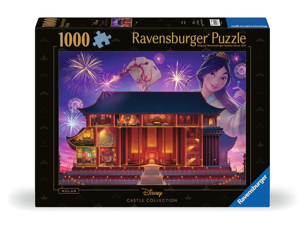 Ravensburger Puzzle 1000 Teile Disney Castles: Mulan