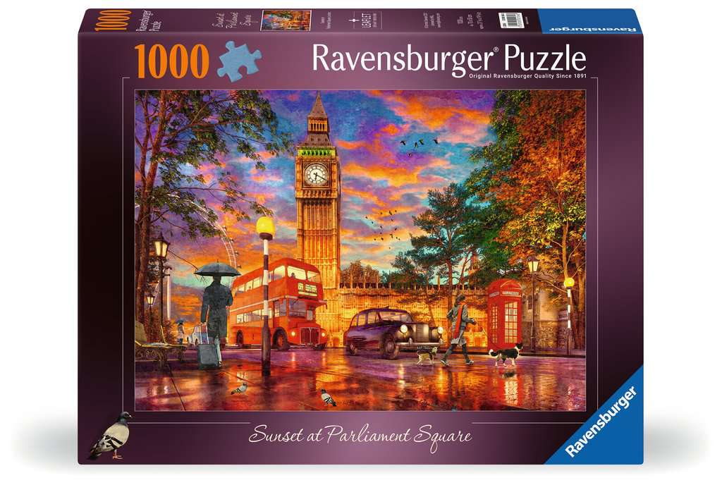 Ravensburger Puzzle 1000 Teile Sonnenuntergang in London