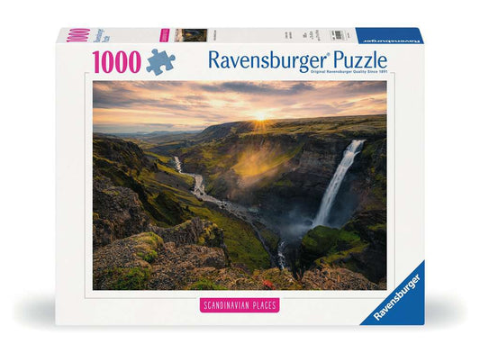 Ravensburger Puzzle 1000 Teile Haifoss auf Island