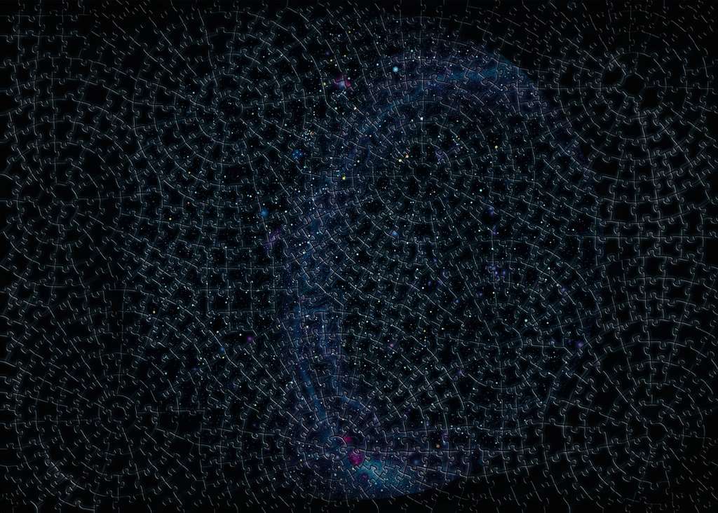Ravensburger Puzzle 1000 Teile Krypt Universe Glow