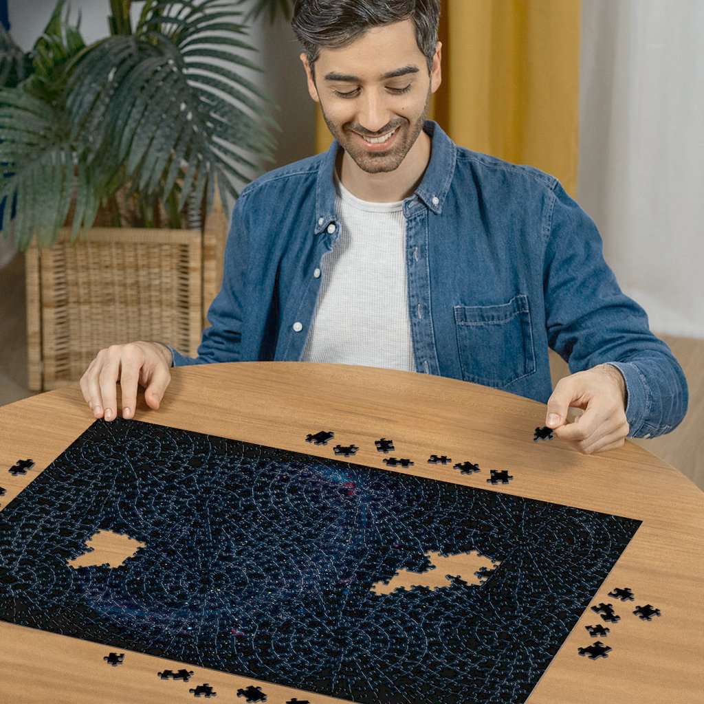 Ravensburger Puzzle 1000 Teile Krypt Universe Glow