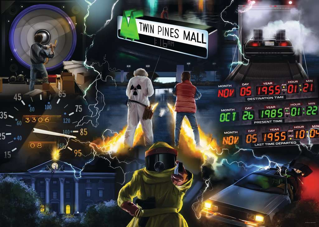 Ravensburger Puzzle 1000 Teile Back to the Future