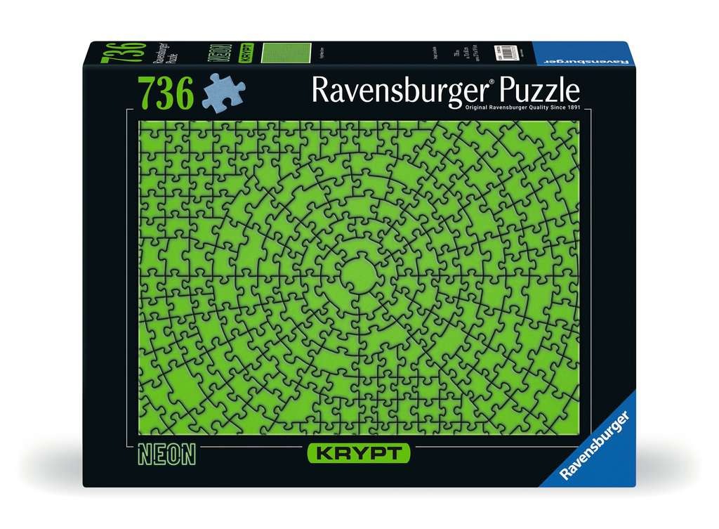 Ravensburger Puzzle 1000 Teile Krypt Neon Green