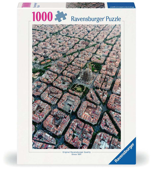 Ravensburger Puzzle 1000 Teile Barcelona von Oben