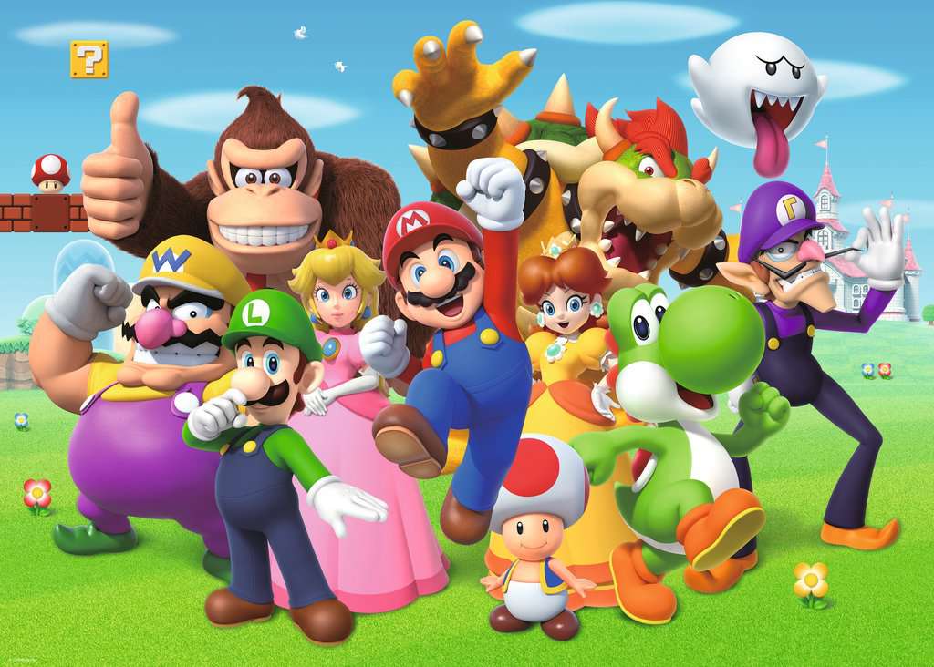 Ravensburger Puzzle 1000 Teile Super Mario