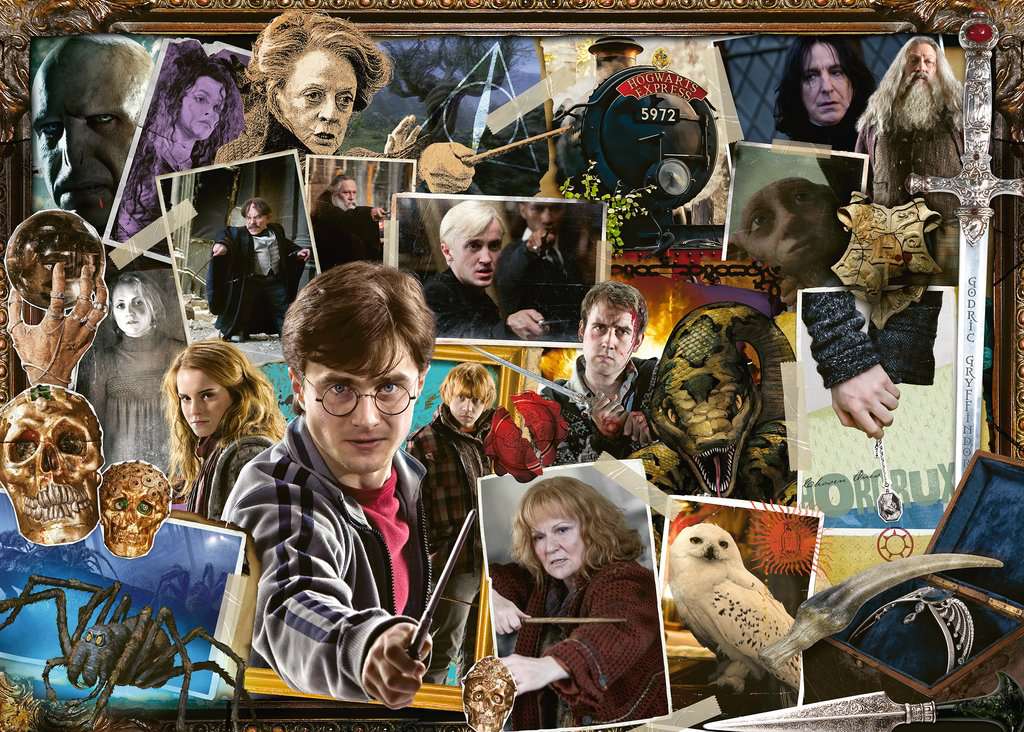 Ravensburger Puzzle 1000 Teile Harry Potter gegen Voldemort