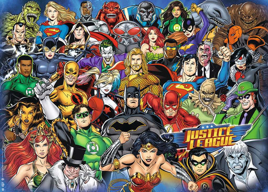 Ravensburger Puzzle 1000 Teile Challenge DC Comics